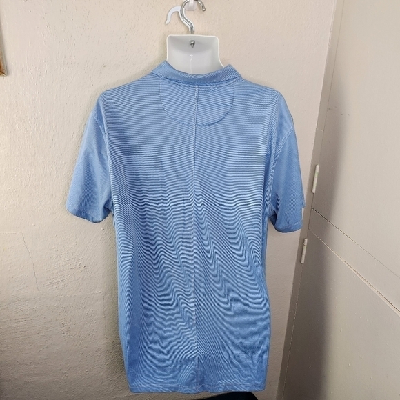 Vintage Nike Dri Fit Pro Football Hall Of Fame Men Polo Shirt Size XL Blue - Picture 3 of 7